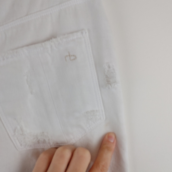 RAG & BONE | White Denim Pencil Skirt - Picture 10 of 13